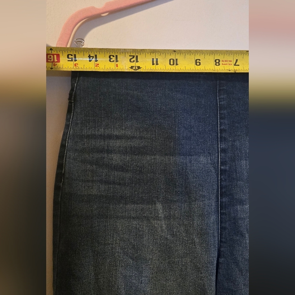 Knox Rose Blue Flare Jeans - Picture 4 of 11